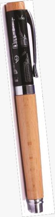 Polished WOODEN PEN 021, for Gifting, Promotional Gifting, Writing, Feature : Complete Finish, Leakage Proof