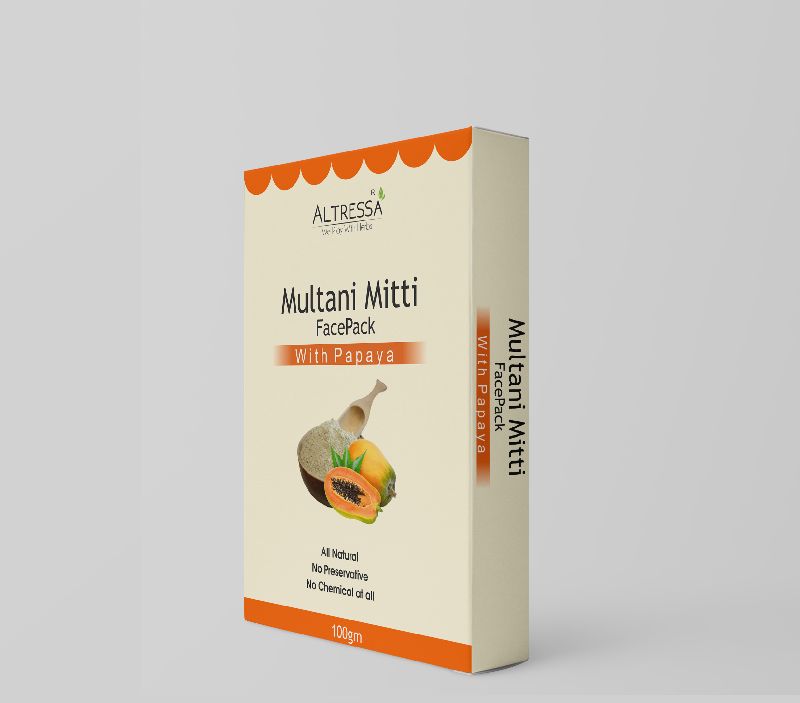 Multani Mitti With Papaya Face Pack