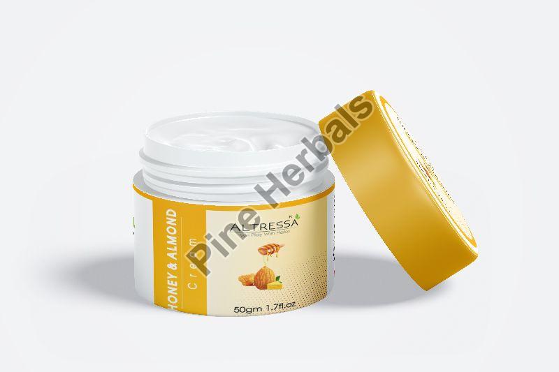 Honey & Almond Face Cream, Packaging Type : Plastic Box