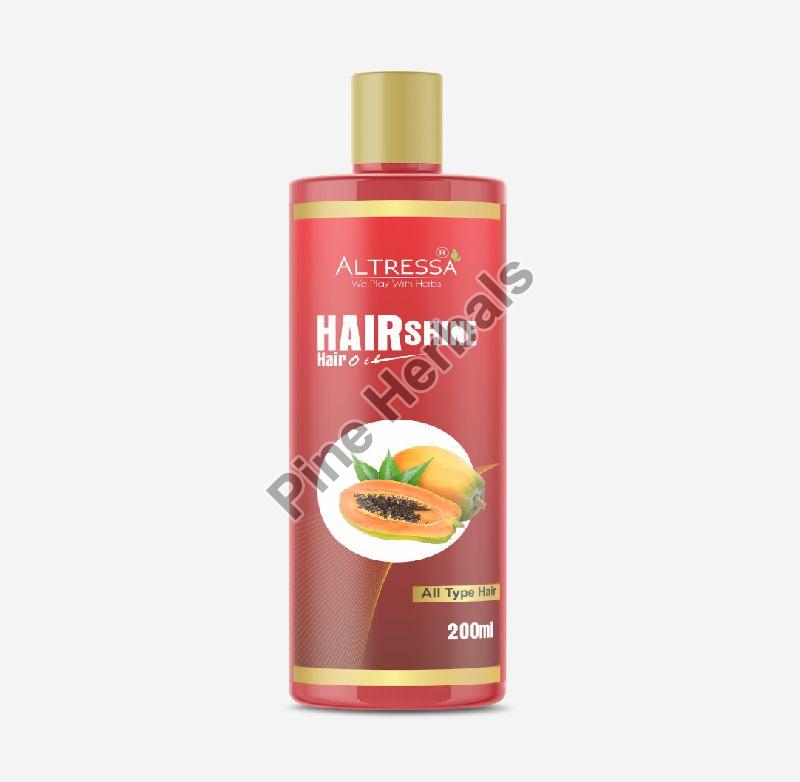 Altressa Shine Hair Oil, Packaging Type : Plastic Bottle