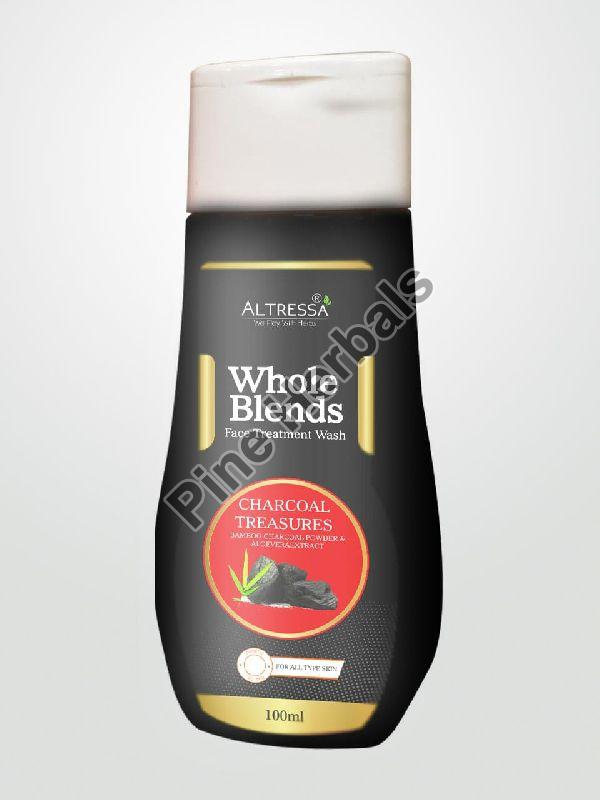 Whole Blends Charcoal Face Wash, Packaging Type : Plastic Bottle