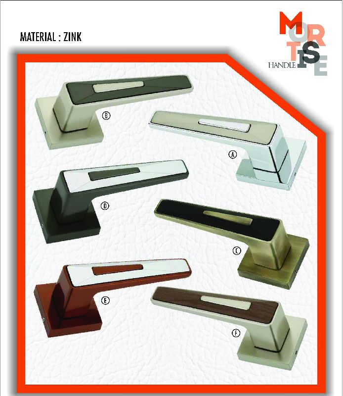 M-1022 Zink Rose Mortise Door Handles, Feature : Durable, Fine Finished, Perfect Strength, Rust Proof