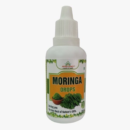 Aryan Shakti Moringa Drops, Packaging Size : 30ml