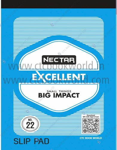 Nectar Slip Pad, Size : A4