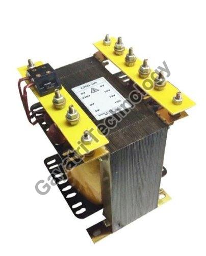 Electric 500VA Single Phase Transformer, for Robust Construction, Easy To Use, High Efficiency, Reliable