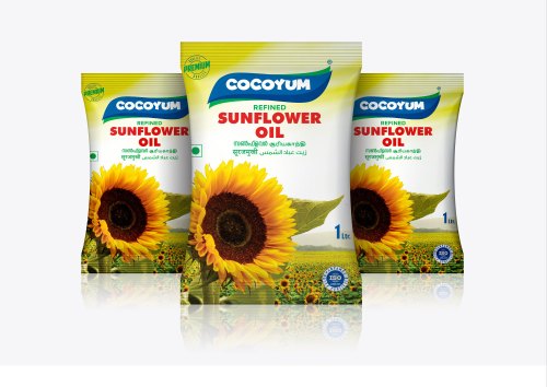 Cocoyum refined sunflower oil, Packaging Size : 500 ml