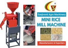 Mini Rice Mill Machine - Sanjivani Agro Machinery