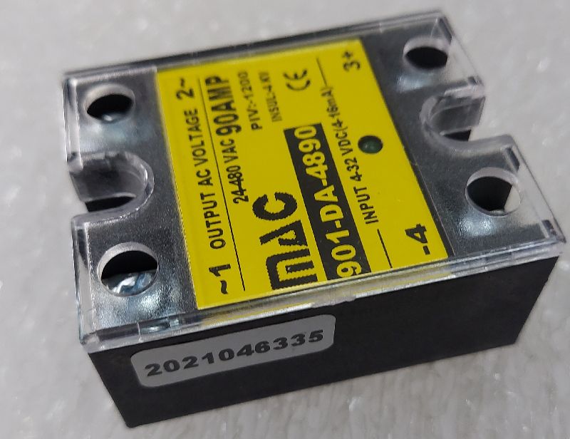 Raw Aluminium DC Polished Solid State Relays, Overall Dimension : 480x190x285mm