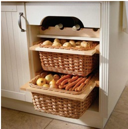 OAK Wood Kitchen Wicker Basket, for Vegetables, Feature : Eco Friendly, Matte Finish, Superior Finish