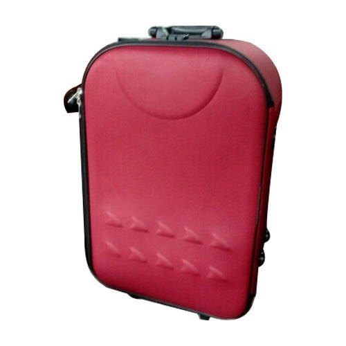 Polyester Travel Trolley Bag, Color : Red