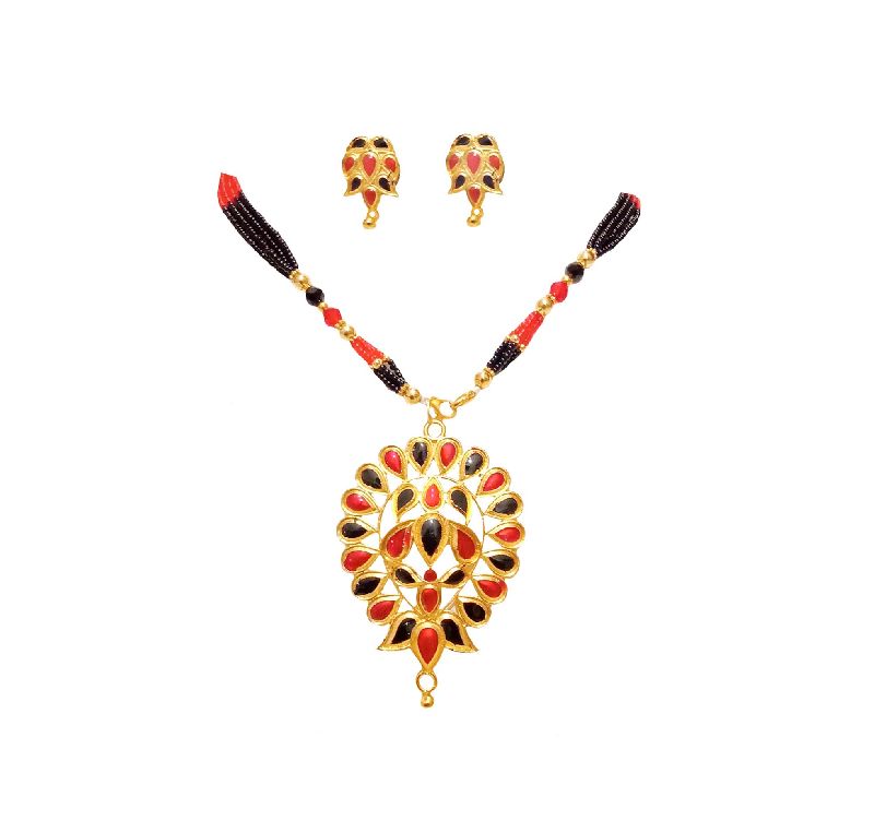 Assamese jewellery dugdugi on sale set