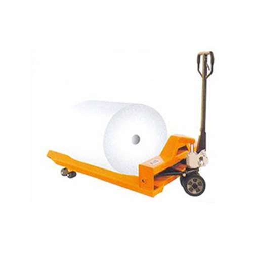 Forcelift Mild Steel Paper Roll Pallet Truck, for Industrial, Color : Yellow