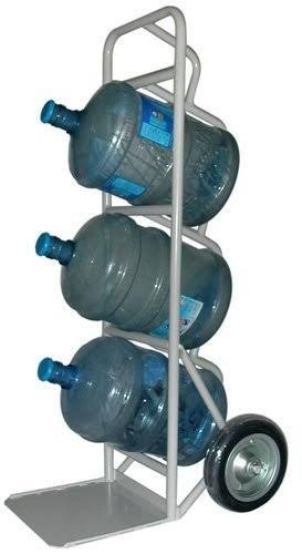 Rectangular Steel Water Bottle Pallet Trolley, for Material Handling, Certification : ISI Certified