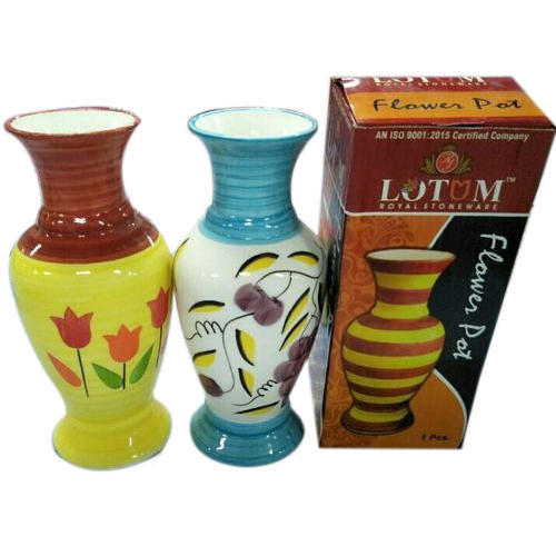 Ceramic Flower Pots, Pattern : Printed