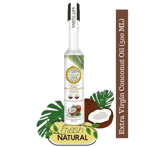 Earth Like virgin coconut oil, Packaging Size : 500 ml