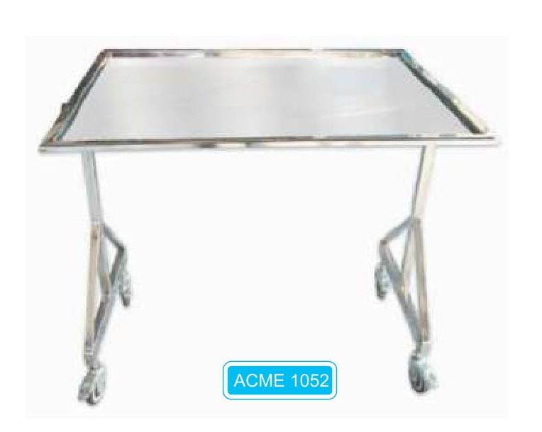Mayo Trolley Over OT Table, for Operating Room Use, Feature : Crack Proof, Easy To Place, Fine Finishing