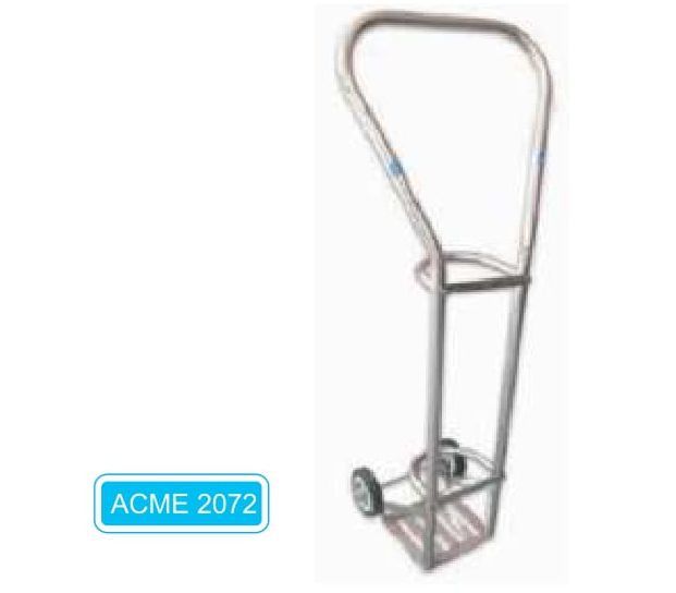 Stainless Steel Big Oxygen Cylinder Trolley