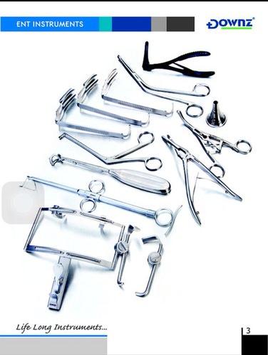 DOWNZ Stainless Steel ENT Instruments, Color : SILVER
