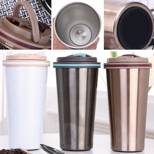 Stainless Steel Insulated Vacuum Mug, for Office, Capacity : 500 Ml
