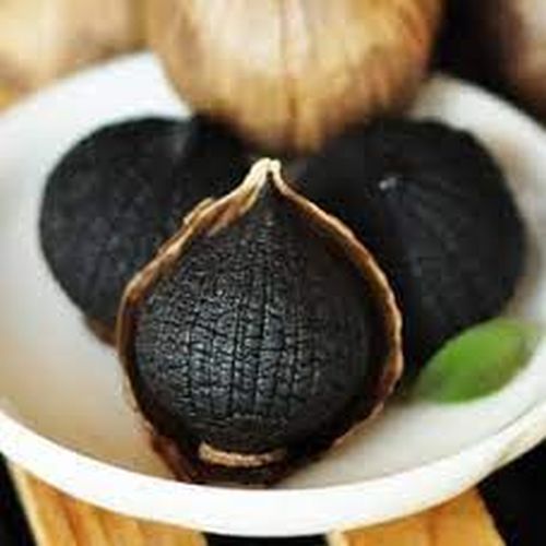 Single Clove Black Garlic, Color : White