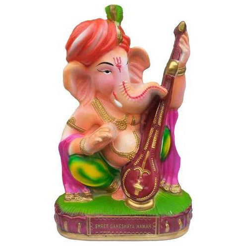 PVC Ganesha Idol, Color : Multicolor