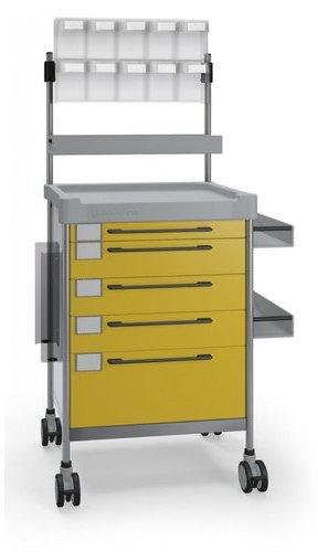 Mild Steel Anaesthesia Trolley