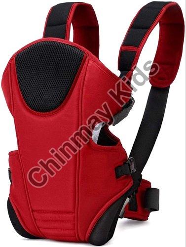 Baby Carrier Cum Kangaroo Bag, Color : Red Black