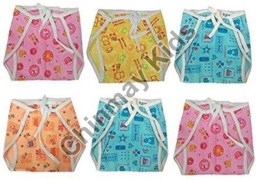 Chinmay Kids Cotton Printed Baby Cloth Nappy Set, Gender : Unisex