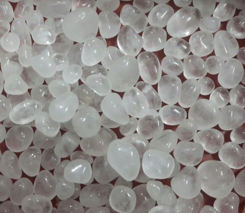 Crystal tumbled stone, Color : Clear White