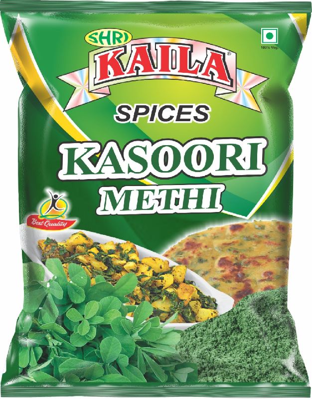 Kasoori Methi Powder, for Spices, Color : Green