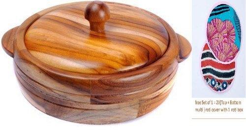 Round Wooden Casserole, Capacity : Very good
