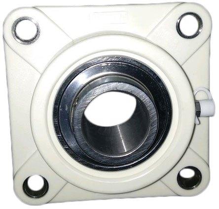 Stainless Steel Square Flange Bearing, Color : White