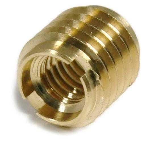 Polished Brass Threaded Insert, Size : 0-10mm, 10-20mm, 20-30mm