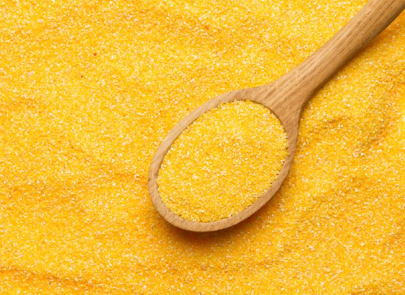 CORN GRITS / MAIZE GRITS, for Breakfast Cereal, Food, Snacks, Purity : 100% Pure