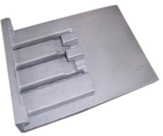 Coated Plain Metal Cooler Plates, Color : Grey, Silver
