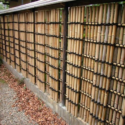 Natural Bamboo Fence, for Outdoor, Feature : Eco Friendly