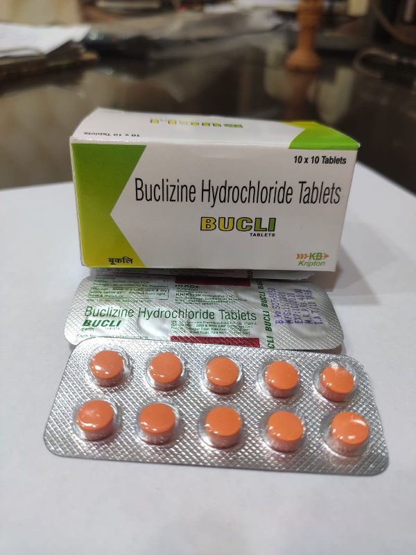 Buclizine Hydrochloride Tablets, Grade Standard : Medicine Grade