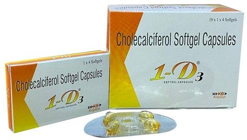 1-D3 Cholecalciferol Softgel Capsules