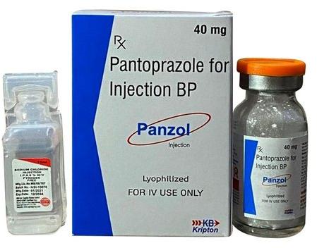 Panzol Pantoprazole Injection, for Acidity