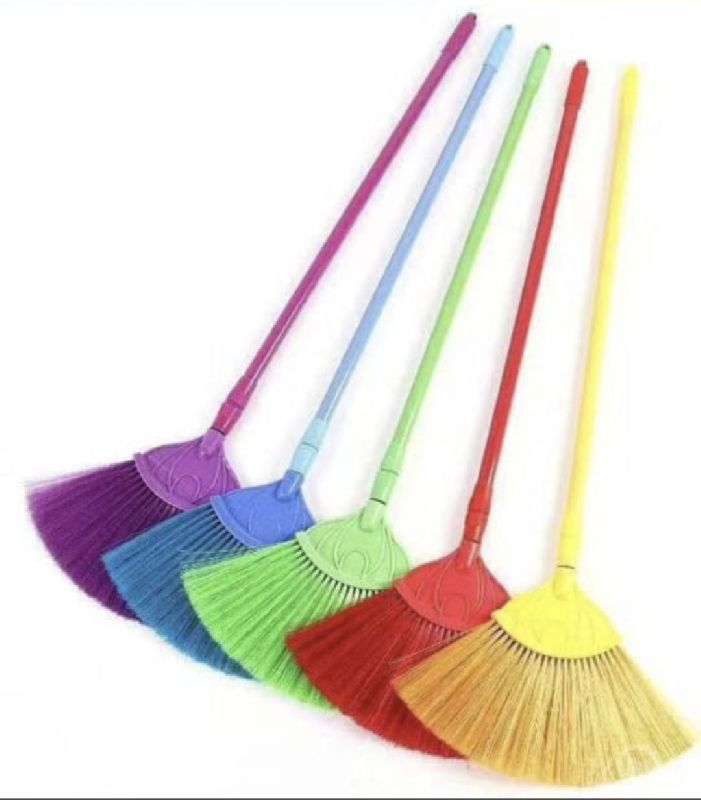LDPE Diamond Plastic Jala Broom, for Cleaning, Feature : Flexible