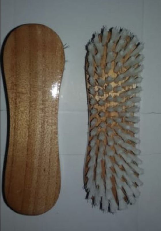 Wooden Damroo Cloth Brush, Color : Brown