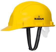 Karam safety helmets, for Construction, Industrial, Pattern : Plain