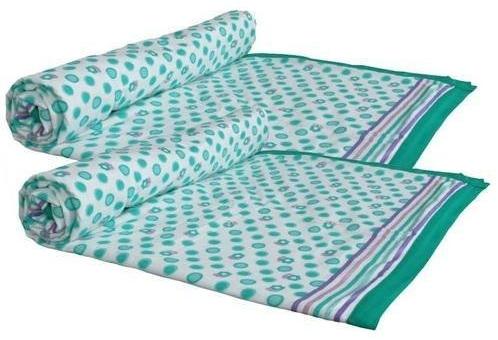 Cotton Dohar Blanket, for Double Bed, Pattern : Printed