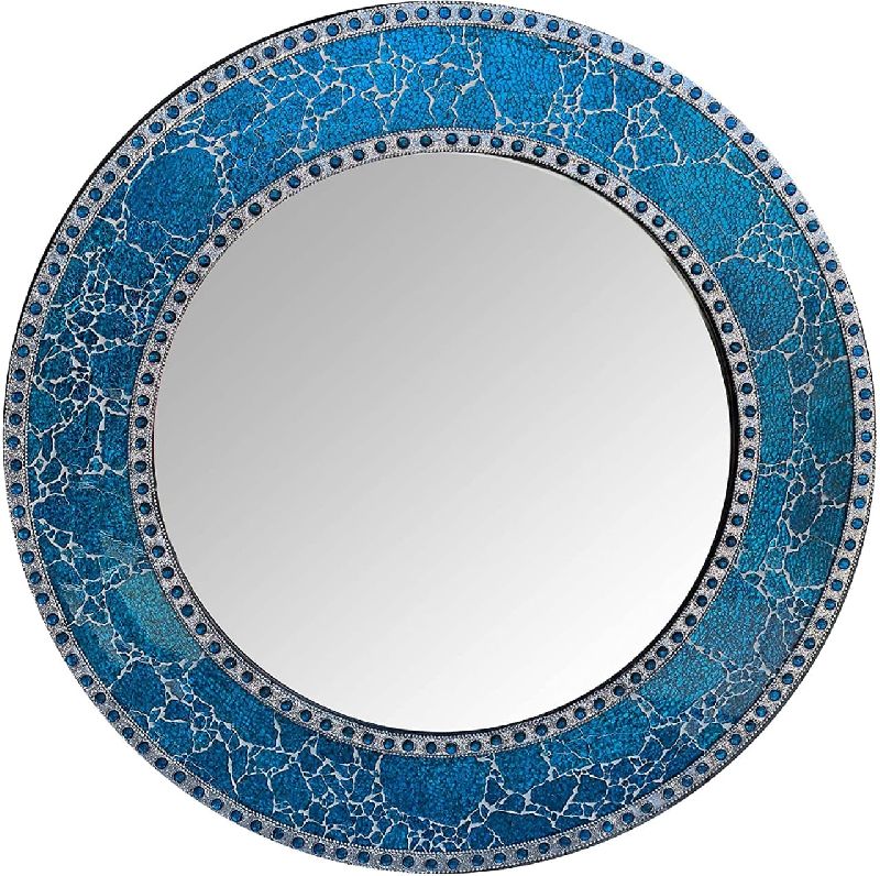CNC Polished MDF Mosaic Mirror, for Household, Hotels, Mounting Type : Wall Mounted