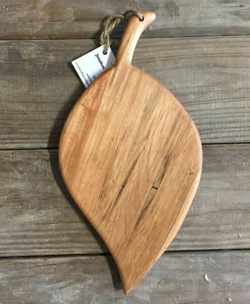 CNC Wooden Leaf Shaped Platter