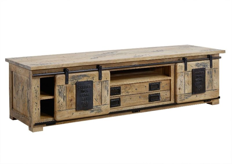 180x55x50 Cm Mango Wood TV Unit