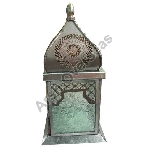 Iron Polished Etching Hanging Lantern, for Lighting, Decoration, Pattern : Carved