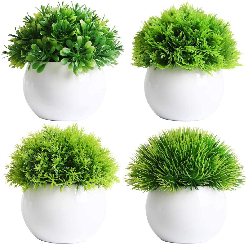 Coated Plastic Artificial Potted Plants, Feature : Dust Resistance, Easy Washable