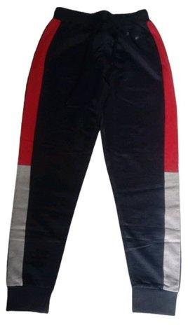 Plain Cotton Boys Track Pants, Color : Black