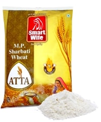 Smart Wife MP Sharbati Wheat Atta, for Cooking, Certification : FSSAI